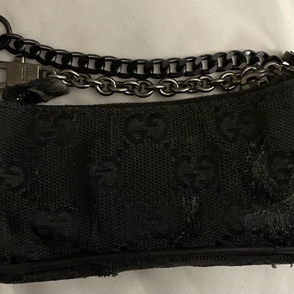 Gucci Black Mini Bag with Chain Strap - Picture 2 of 9